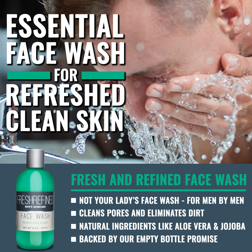 Men's Face Wash - 8 oz