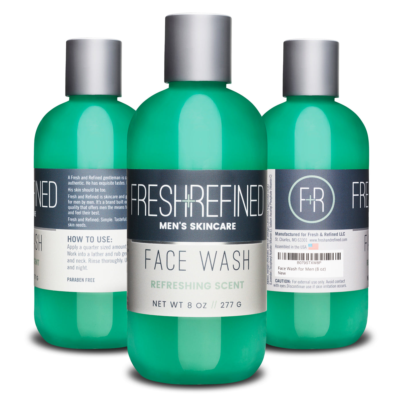 Men's Face Wash - 8 oz