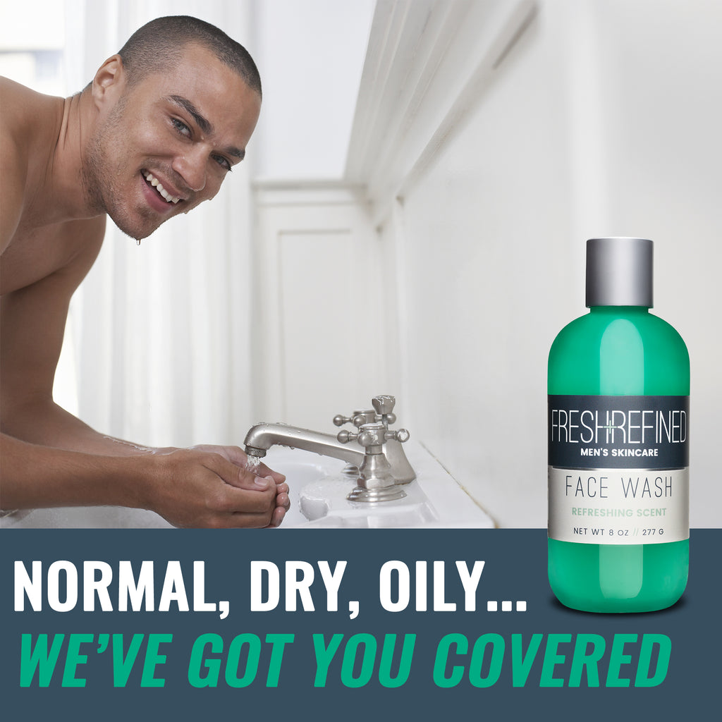Men's Face Wash - 8 oz